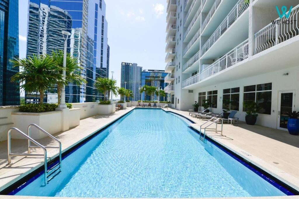 Amazing 3Br Condo At Brickell With City Views Miami Exterior photo