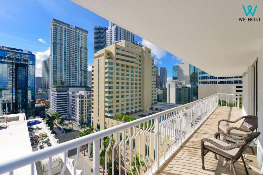 Amazing 3Br Condo At Brickell With City Views Miami Exterior photo