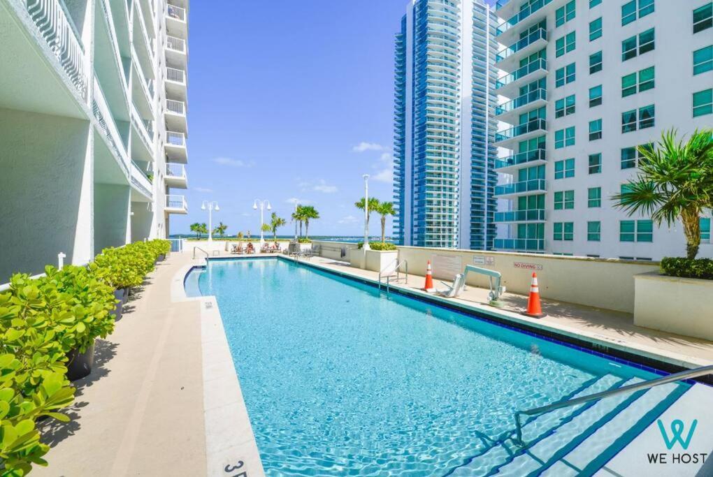 Amazing 3Br Condo At Brickell With City Views Miami Exterior photo