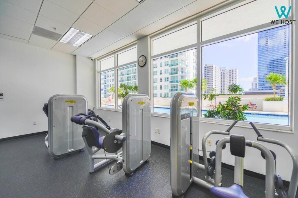 Amazing 3Br Condo At Brickell With City Views Miami Exterior photo